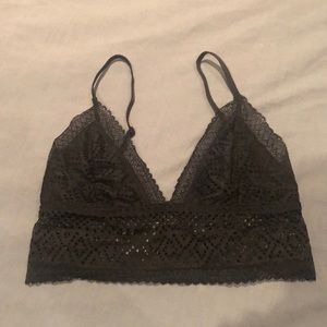 Urban Outfitters - Out From Under - Lacy Black  Bralette